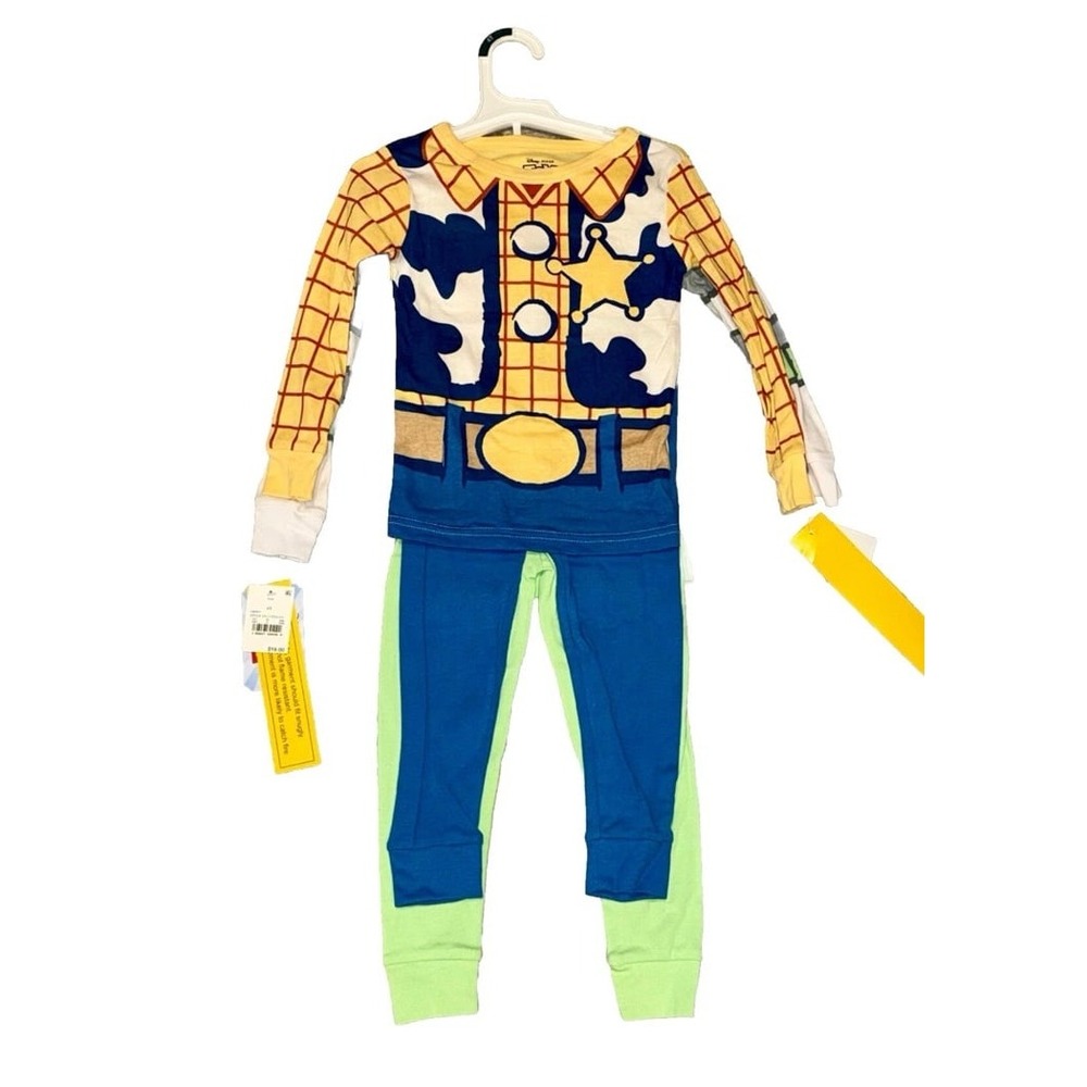 Toy Story Buzz Lightyear And woody pajama set 4T